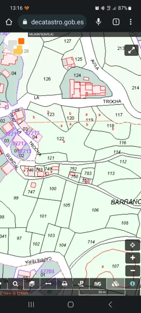Finca rústica en venta en Mijares