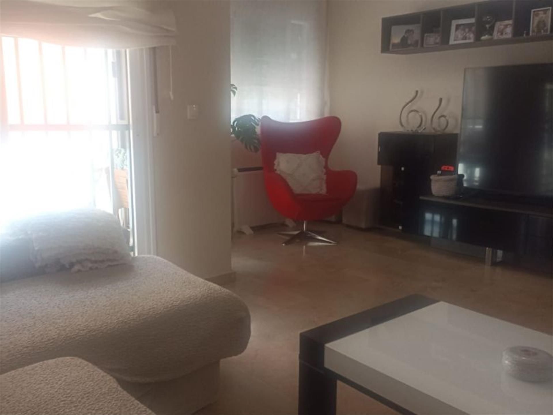 Living room of Flat for sale in Lorca  with Air Conditioner, Heating and Storage room