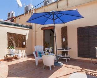 Terrace of Attic to rent in  Valencia Capital  with Air Conditioner and Terrace