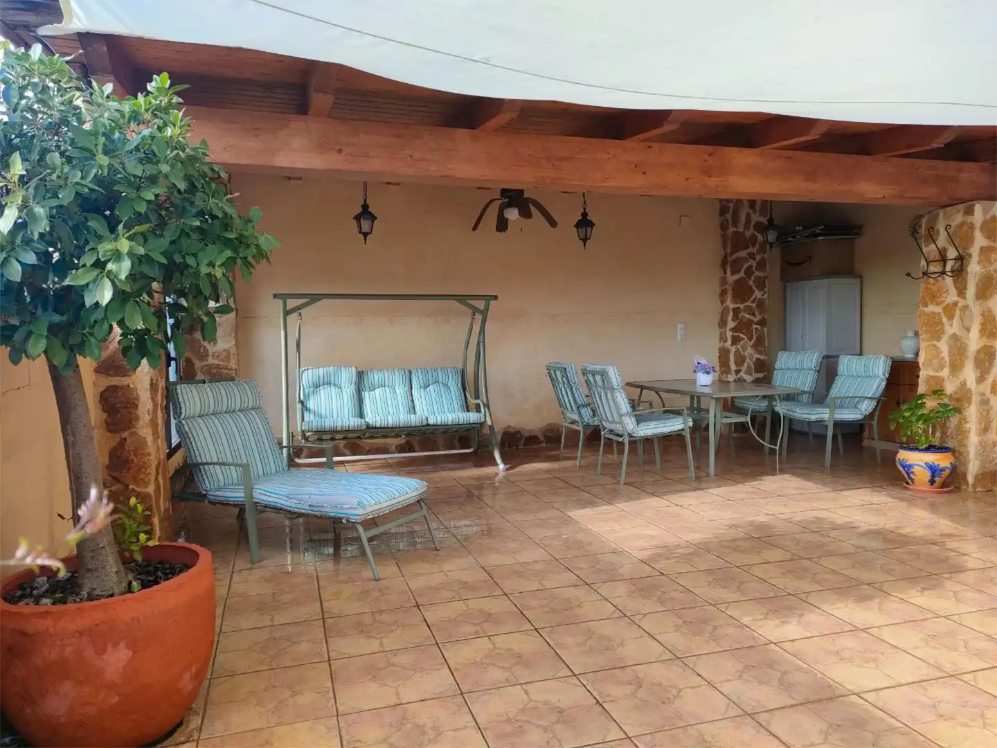 Terrassa de Casa o xalet en venda en Orihuela amb Aire condicionat, Calefacció i Jardí privat
