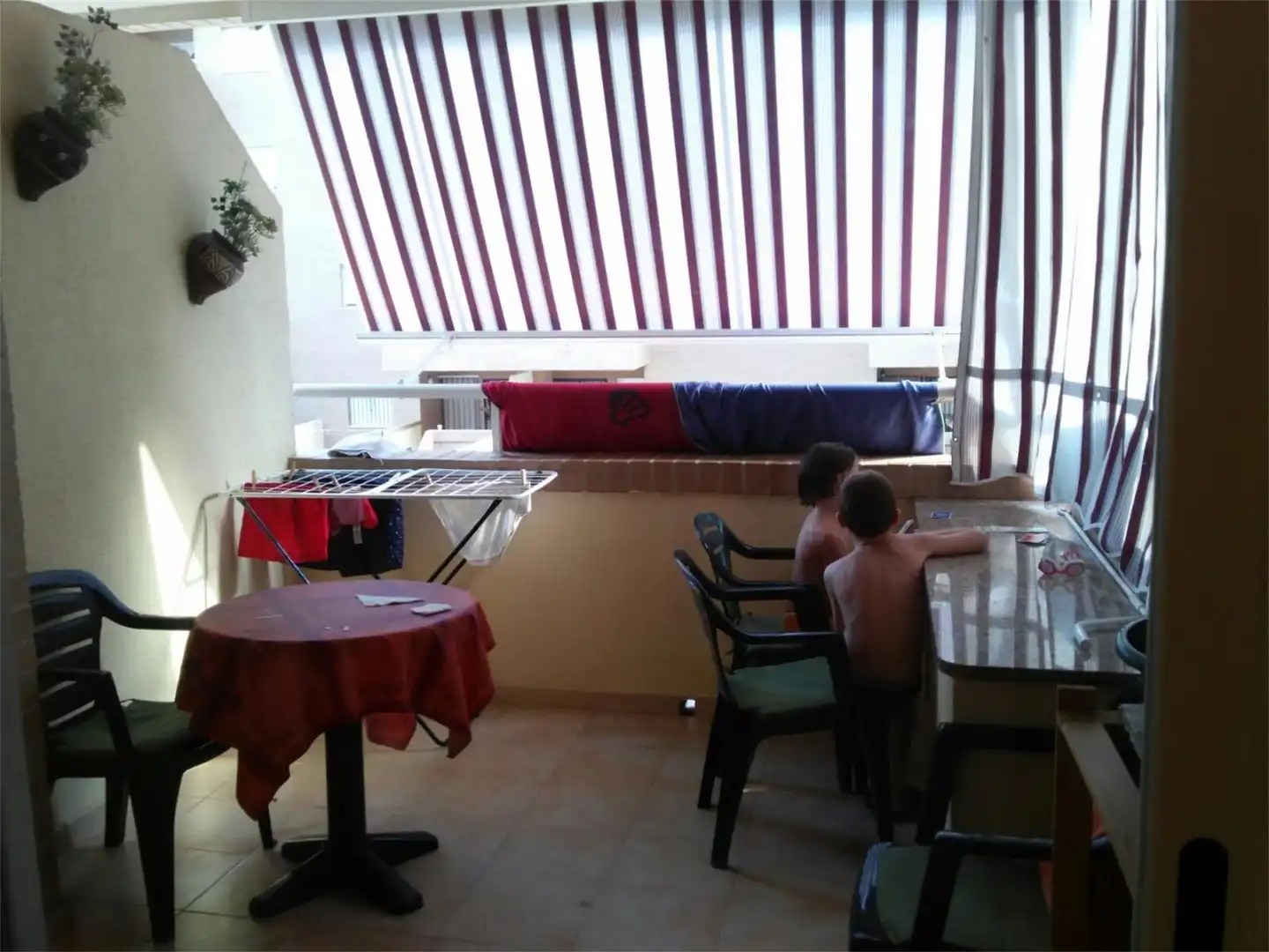 Terrasse von Wohnungen zum Verkauf in Oropesa del Mar / Orpesa mit Klimaanlage, Terrasse und Schwimmbad