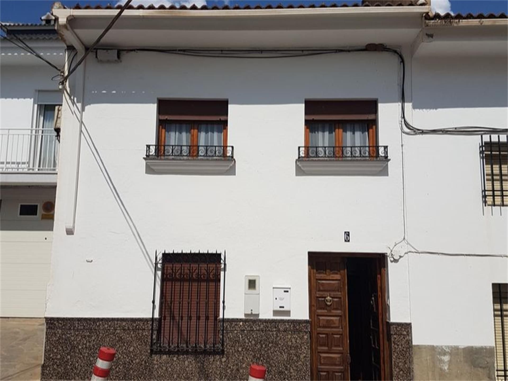 Exterior view of Single-family semi-detached for sale in Villanueva del Trabuco  with Terrace
