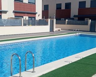 Swimming pool of Single-family semi-detached for sale in Castellón de la Plana / Castelló de la Plana  with Air Conditioner, Heating and Parquet flooring