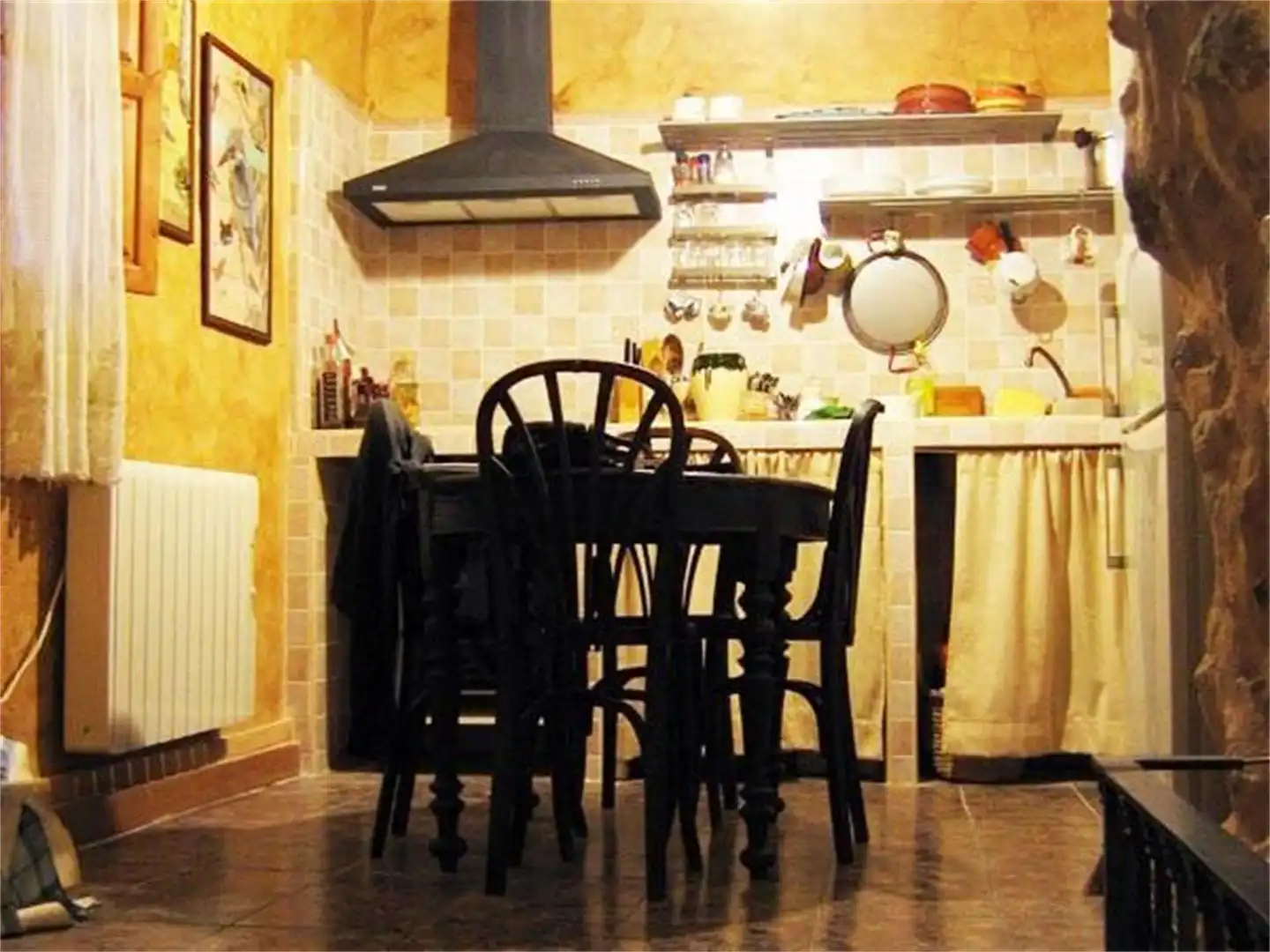 Cocina de Finca rústica en venta en Tollos con Calefacción, Terraza y Trastero