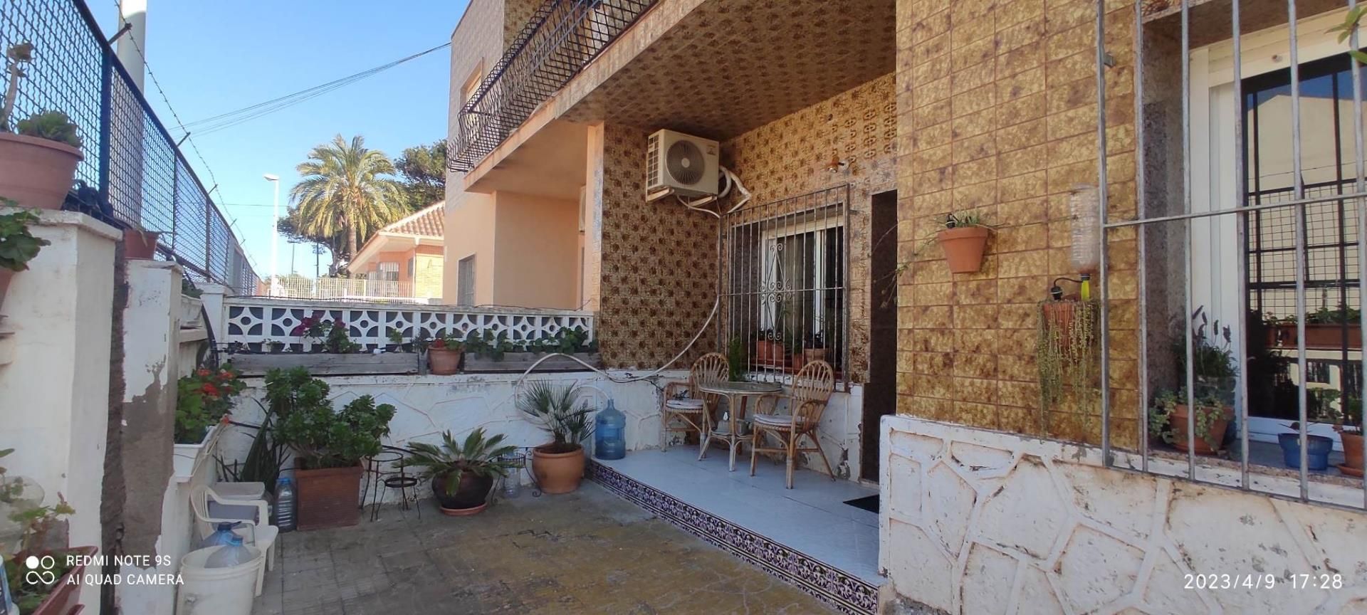 Exterior view of Planta baja for sale in Cartagena  with Air Conditioner