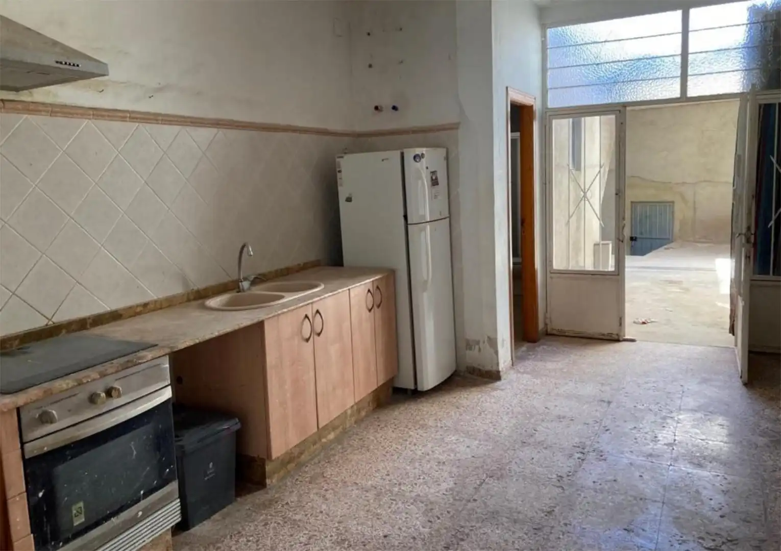 Cuina de Casa adosada en venda en Càrcer amb Terrassa i Balcó