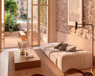 Living room of Planta baja for sale in  Barcelona Capital  with Balcony