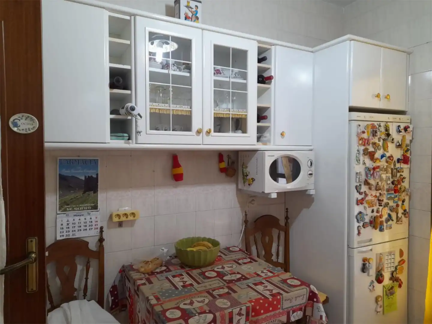 Casa adosada en venta en Calle Reina Sofía, 2, Hornachos Cocina de Casa adosada en venta en Hornachos con Aire acondicionado, Jardín privado y Trastero