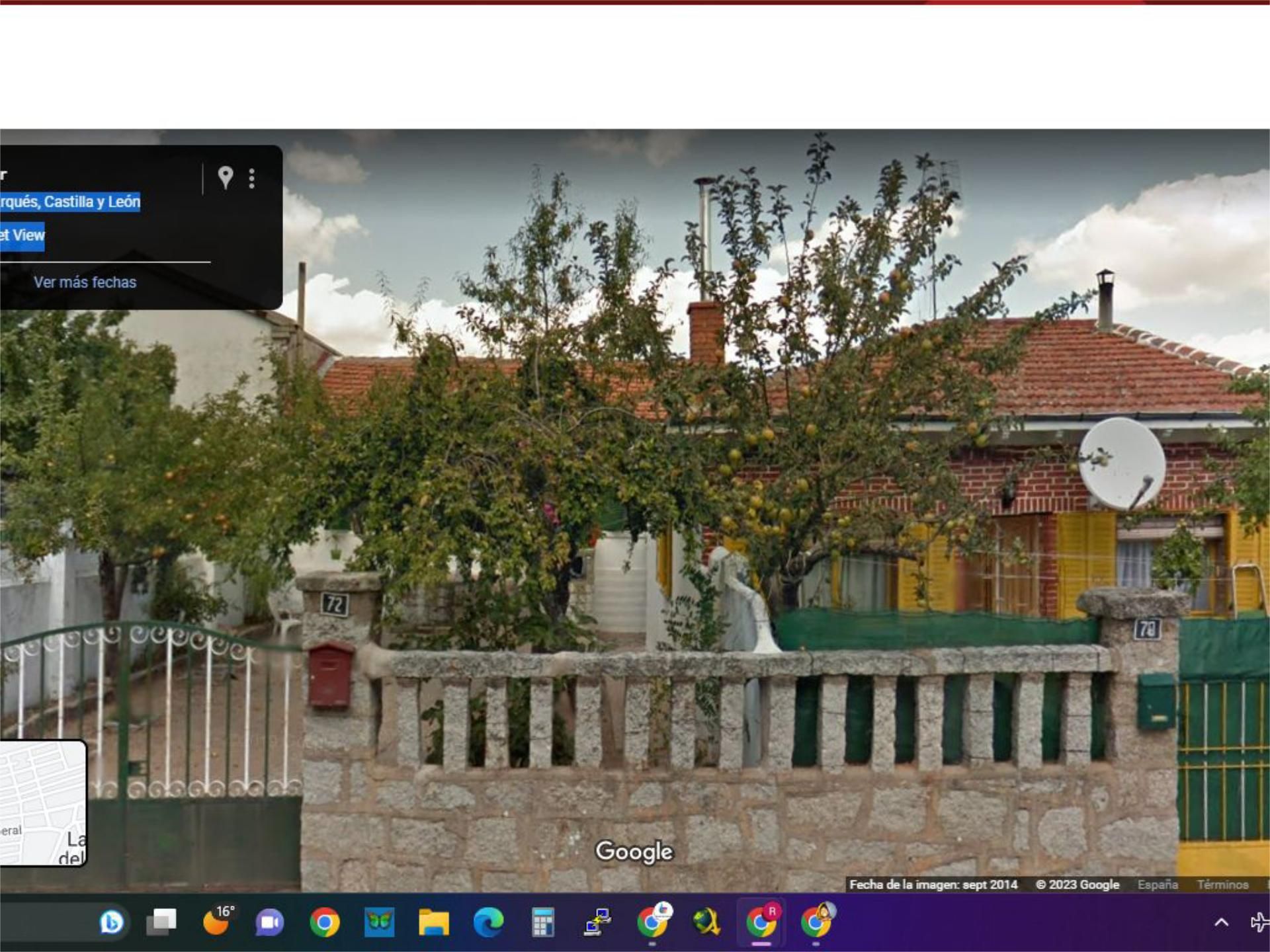 Außenansicht von Country house zum verkauf in Las Navas del Marqués  mit Heizung, Privatgarten und Parkett