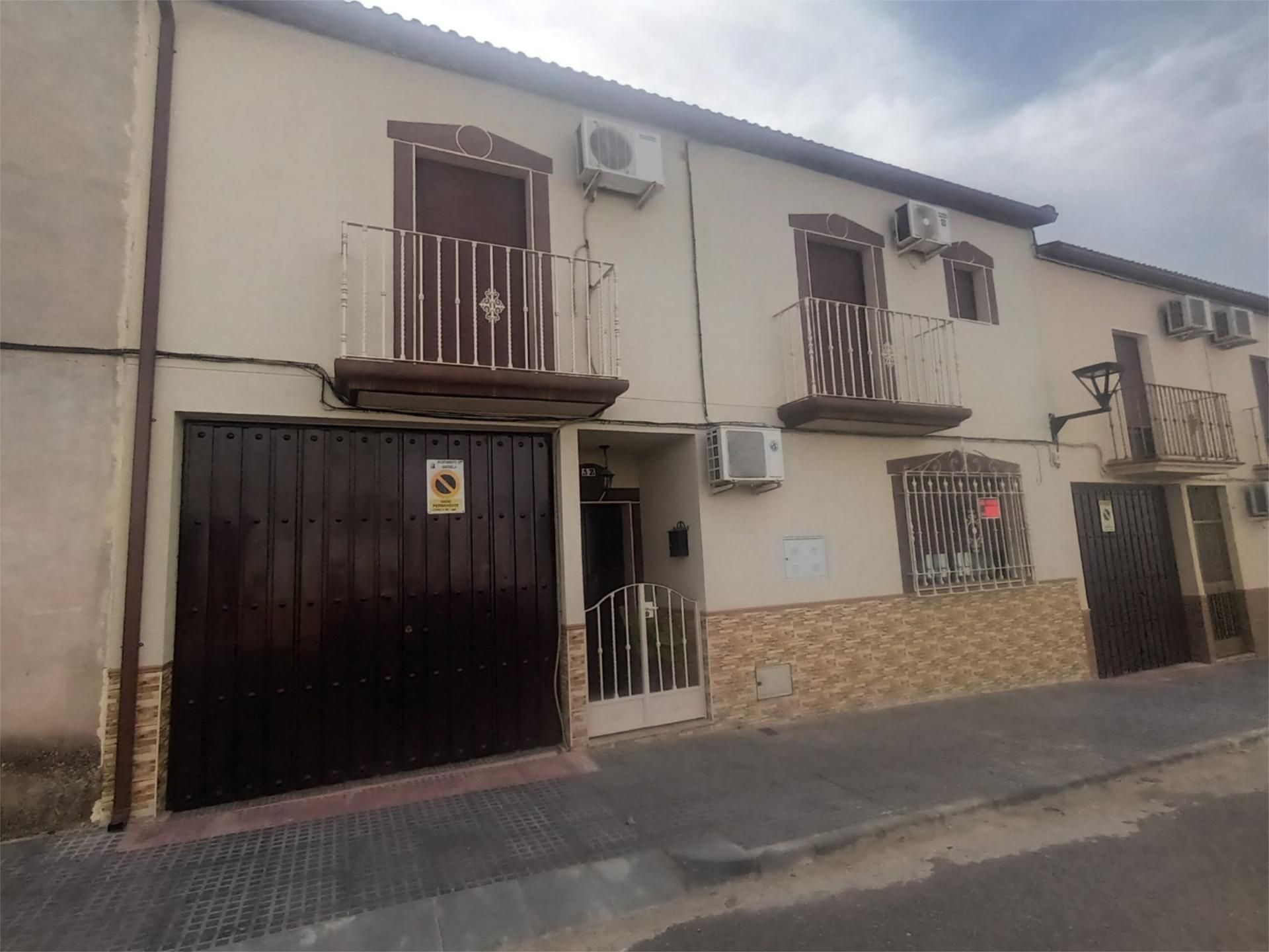 Exterior view of Single-family semi-detached for sale in Santaella  with Air Conditioner, Heating and Storage room