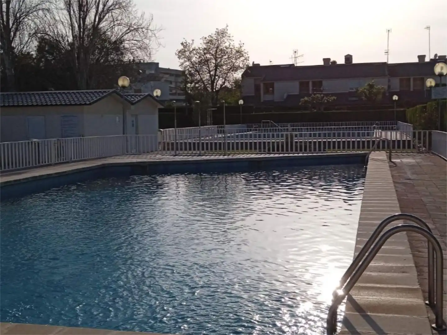 Piscina de Casa adosada de alquiler en Canet d'En Berenguer con Calefacción, Jardín privado y Terraza