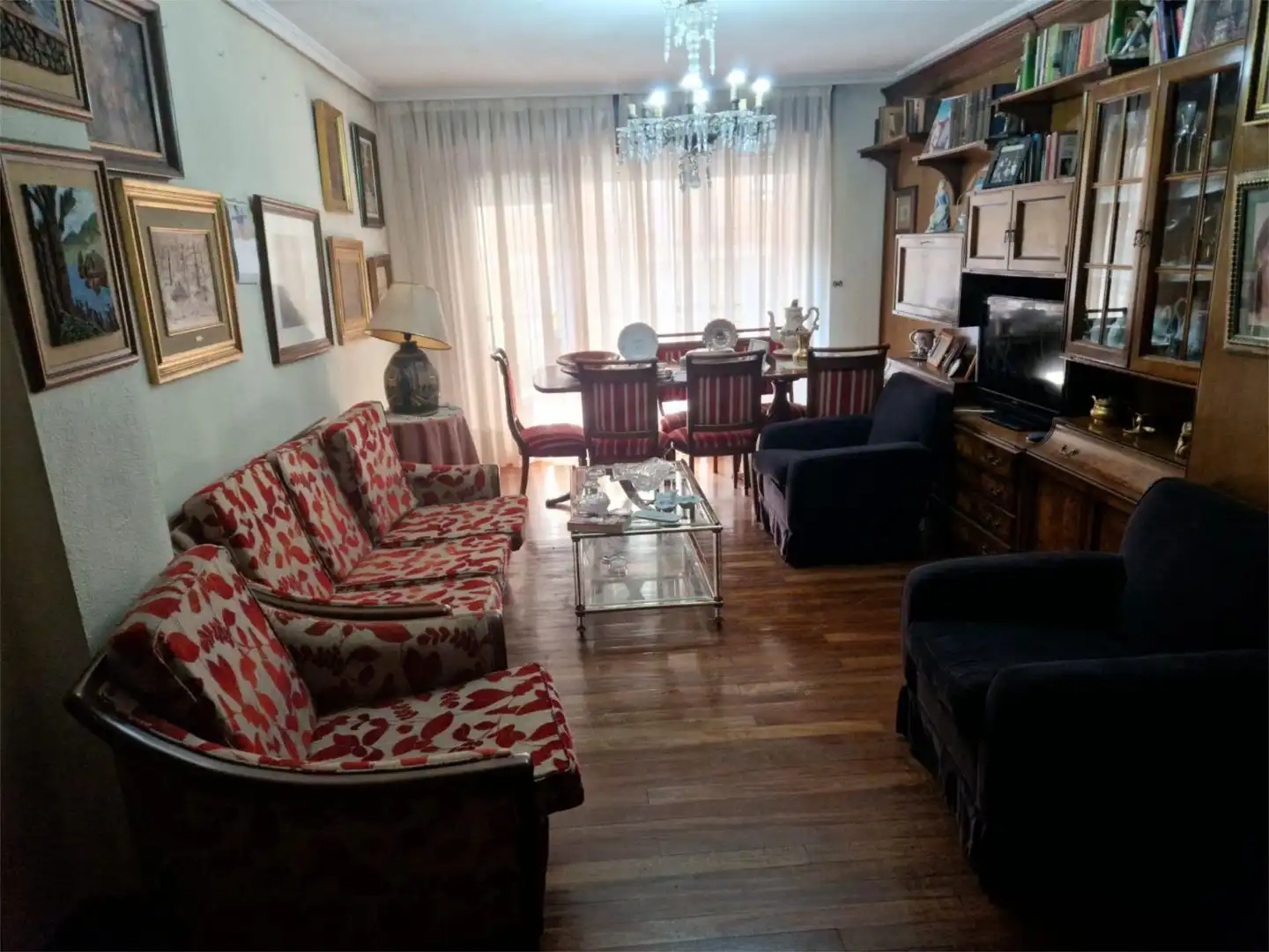 Piso en venta en Calle José María Pereda, 63, Inmobiliaria - Barreda Sala de estar de Piso en venta en Torrelavega con Calefacción, Terraza y Trastero