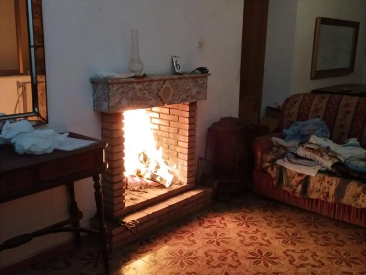 Wohnzimmer von Geschaftsraum zum Verkauf in Fregenal de la Sierra mit Klimaanlage, Heizung und Möbliert
