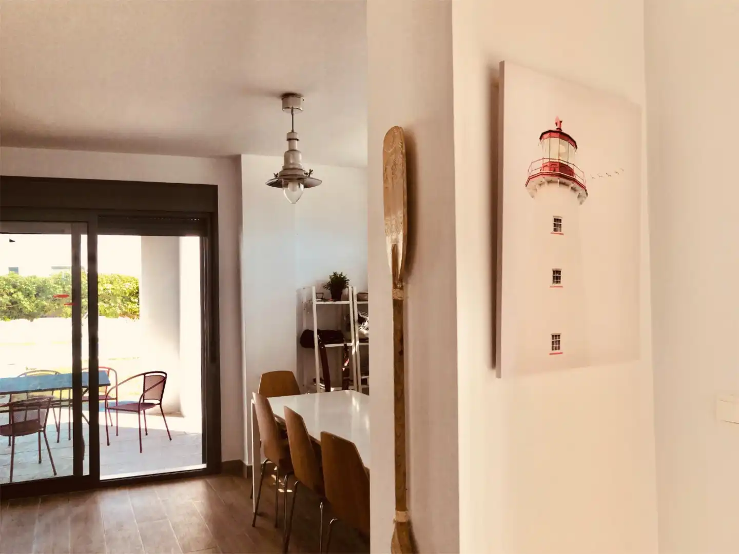 Houses for sale in Calle Toledo, 30, Conil Dining room of Houses for sale in Conil de la Frontera with Terrace, Swimming Pool and Balcony