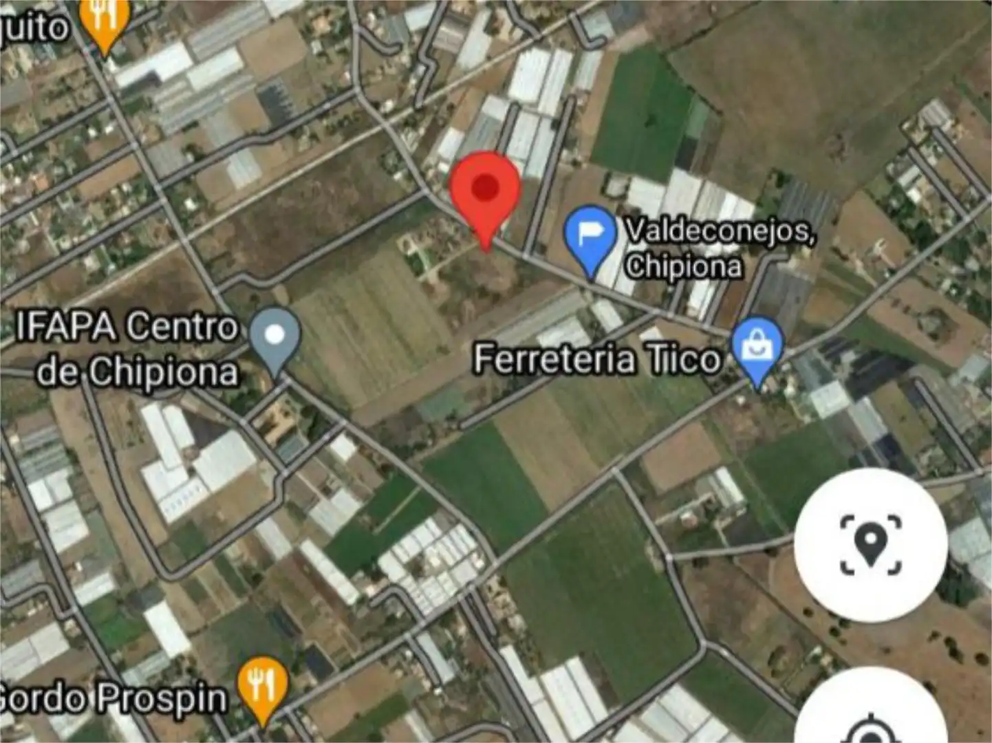 Exterior view of Land for sale in Chipiona