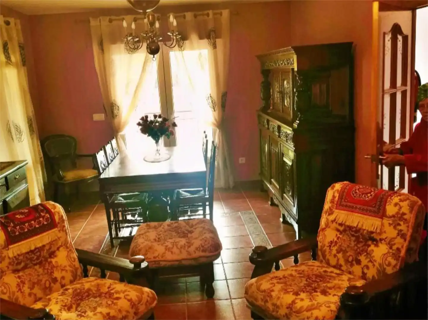 Dining room of Houses for sale in Santa María del Campo  with Heating, Private garden and Parquet flooring