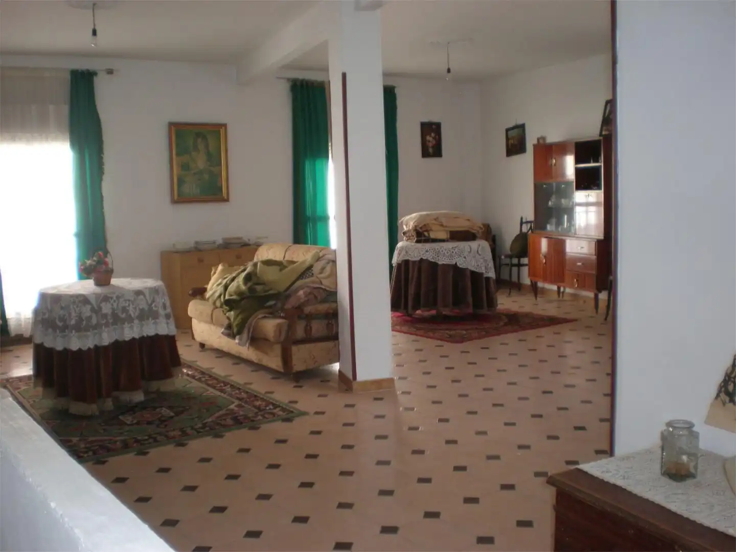 Sala de estar de Casa adosada en venta en Valdefuentes con Aire acondicionado, Terraza y Trastero