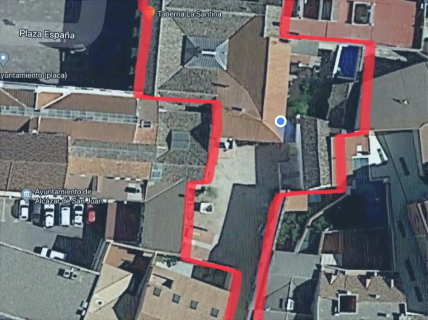 Casa adosada en venta en Plaza España, 6, Alcázar de San Juan Vista exterior de Casa adosada en venta en Alcázar de San Juan con Jardín privado, Terraza y Piscina