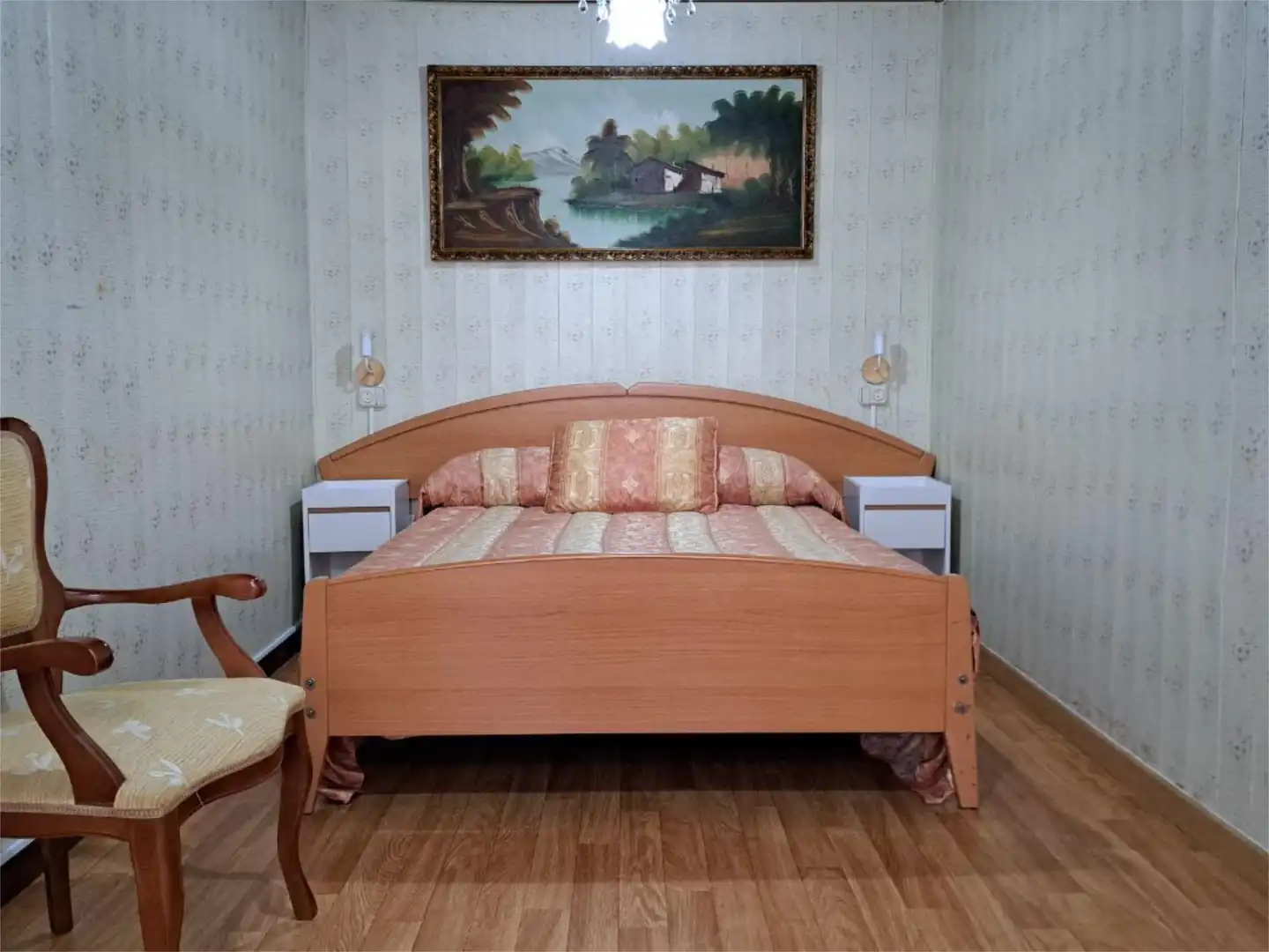 Bedroom of Flat for sale in Muxía  with Storage room, Furnished and Balcony