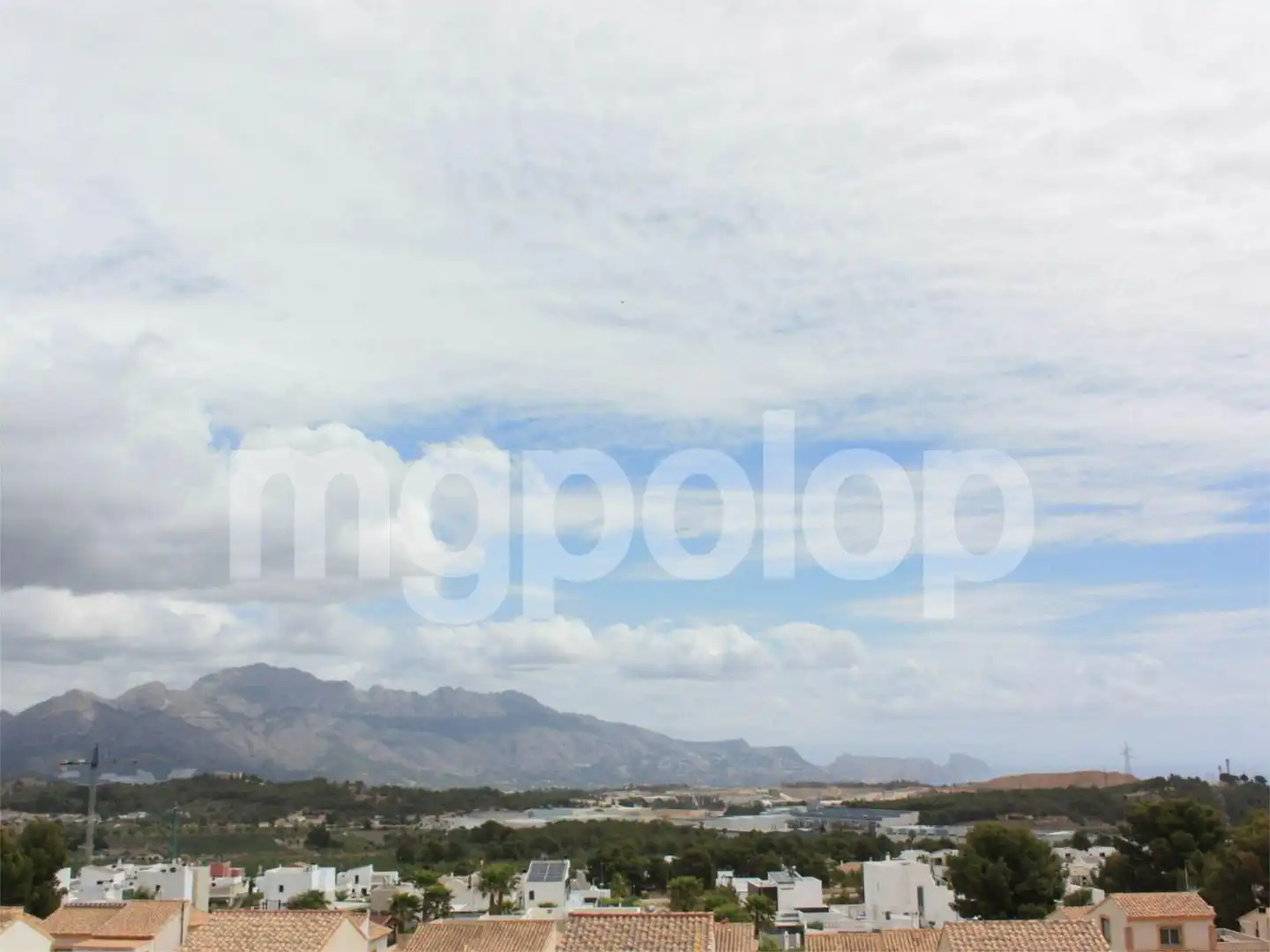 Vista exterior de Pis en venda en Polop amb Aire condicionat, Calefacció i Terrassa