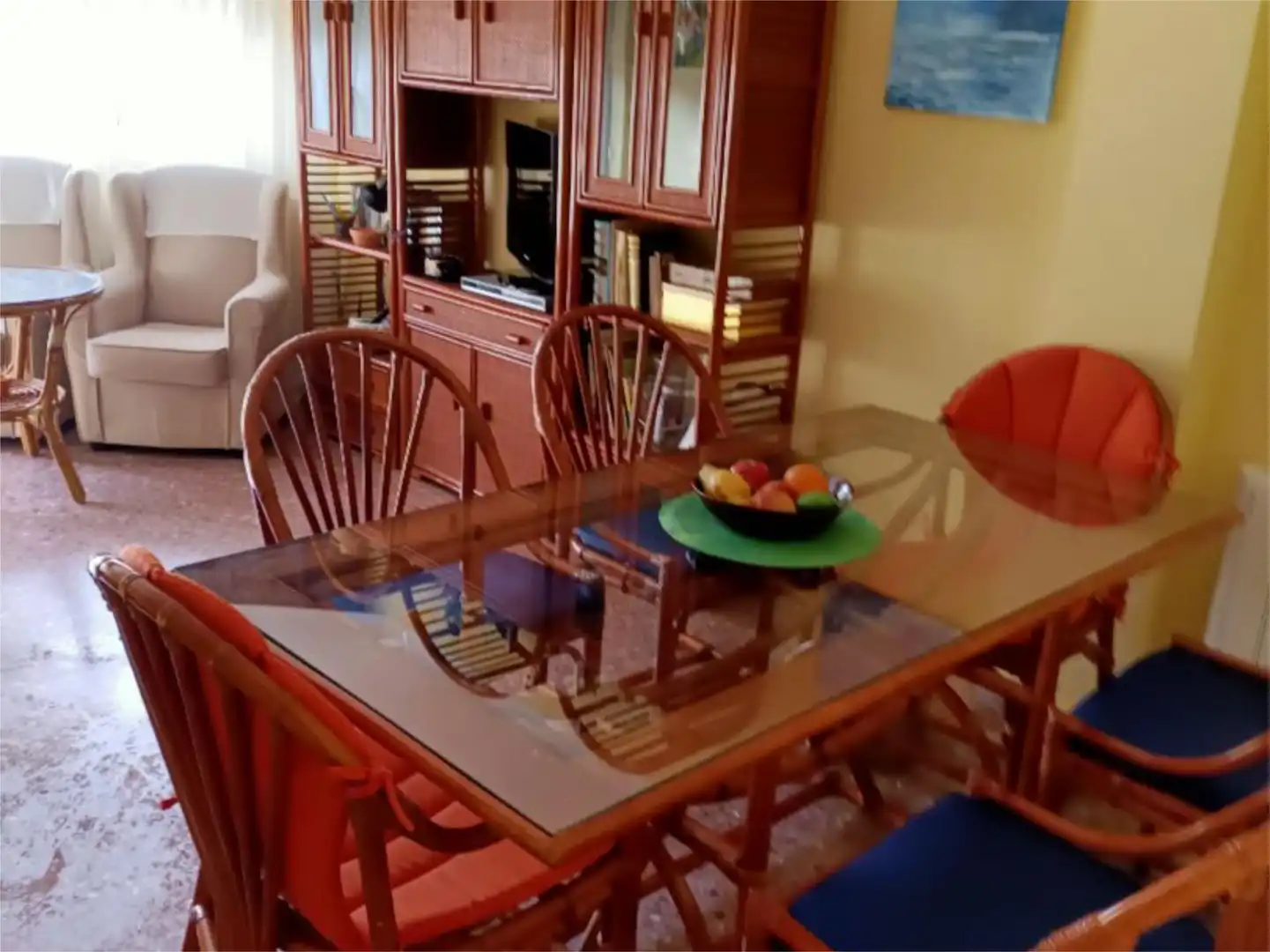 Dining room of Flat for rent in Mazarrón  with Air Conditioner, Heating and Terrace