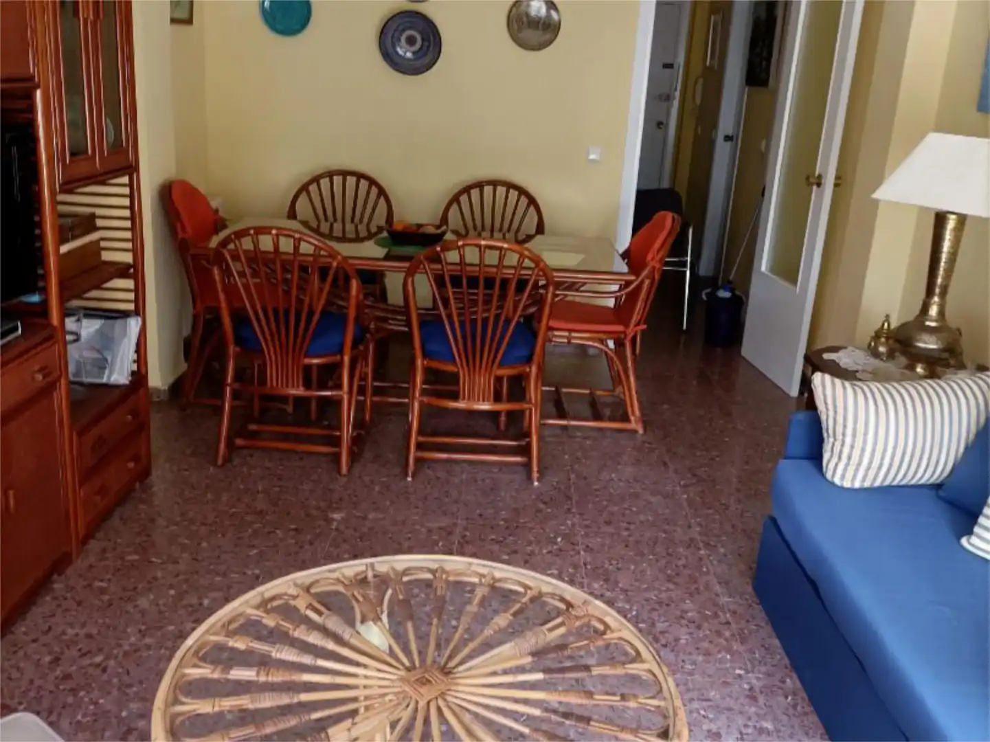 Dining room of Flat for rent in Mazarrón  with Air Conditioner, Heating and Terrace