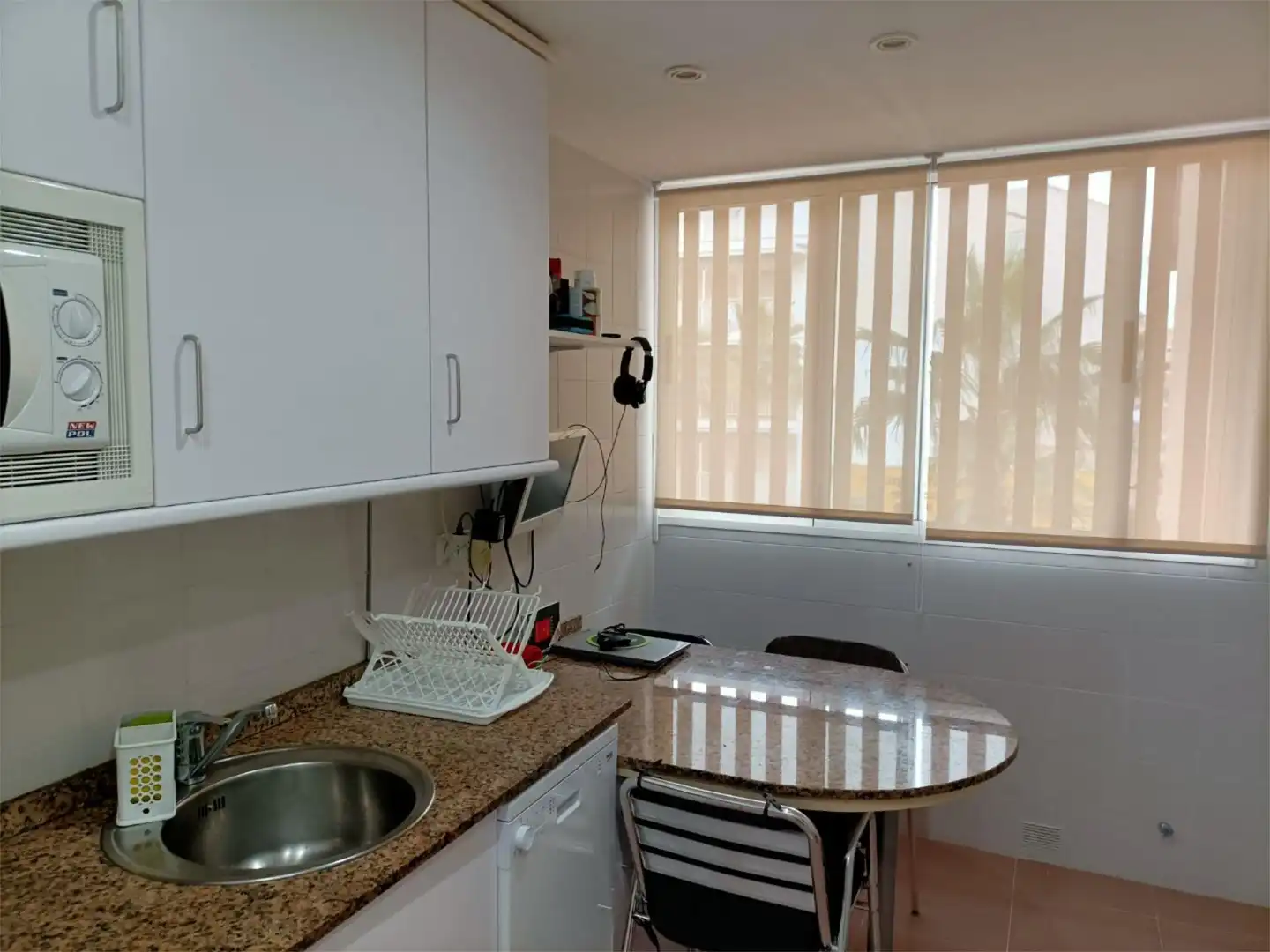 Kitchen of Flat for rent in Mazarrón  with Air Conditioner, Heating and Terrace
