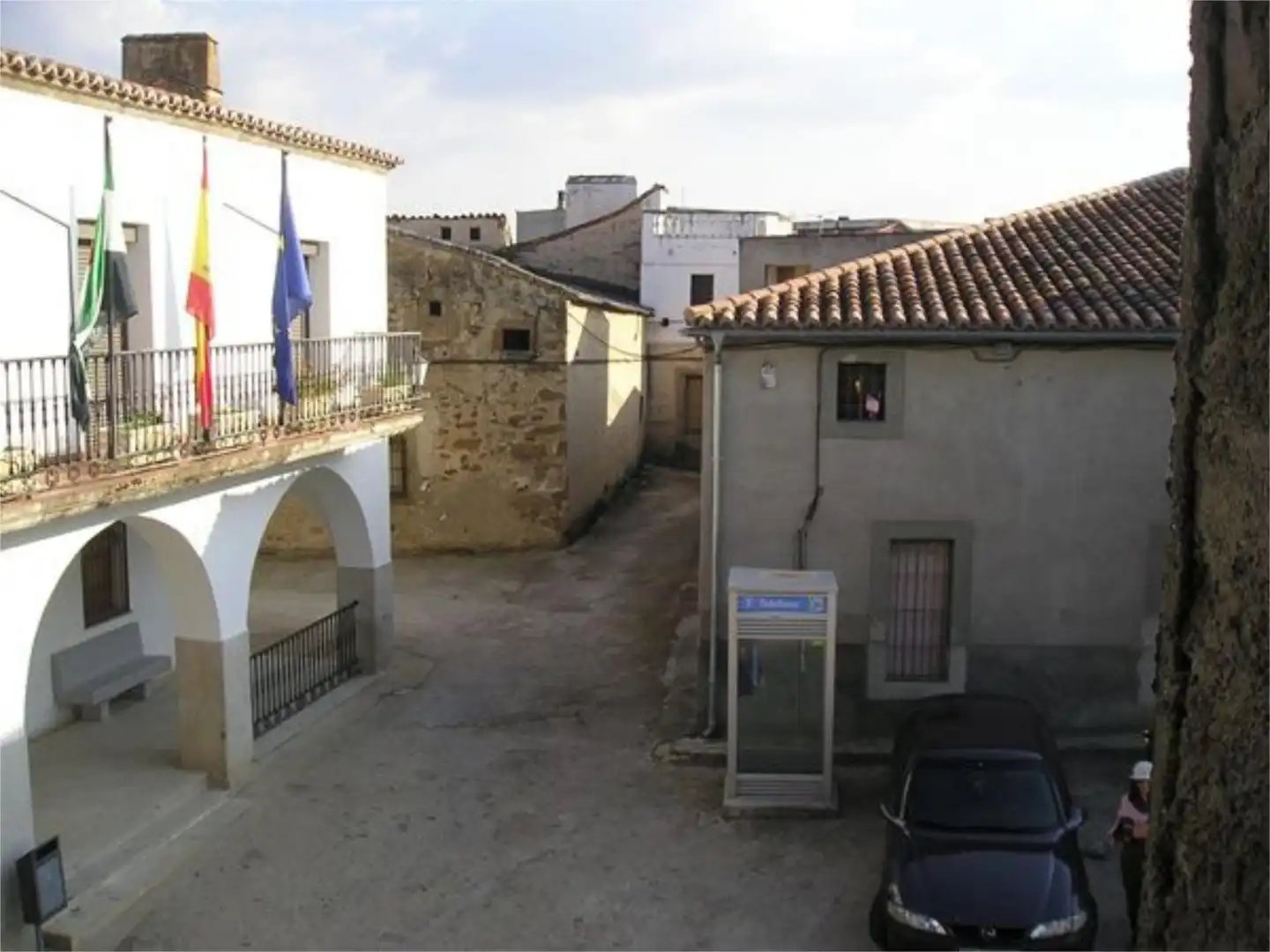 Vista exterior de Casa adosada en venda en Salvatierra de Santiago