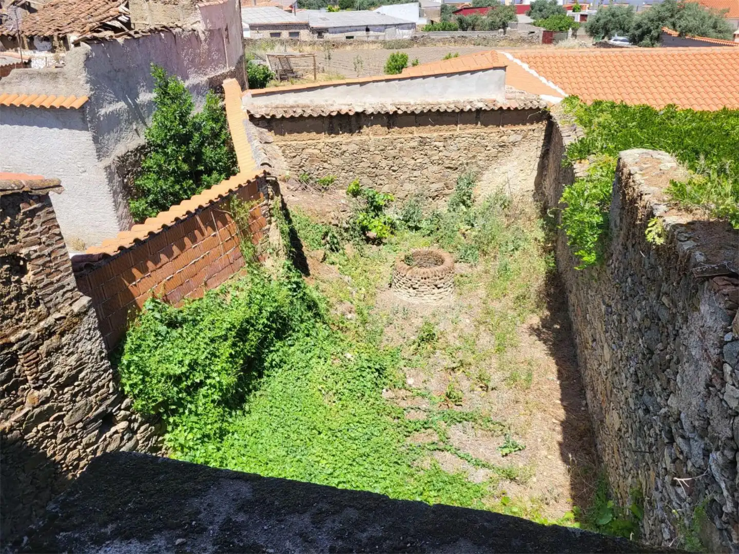 Jardí de Casa adosada en venda en Salvatierra de Santiago