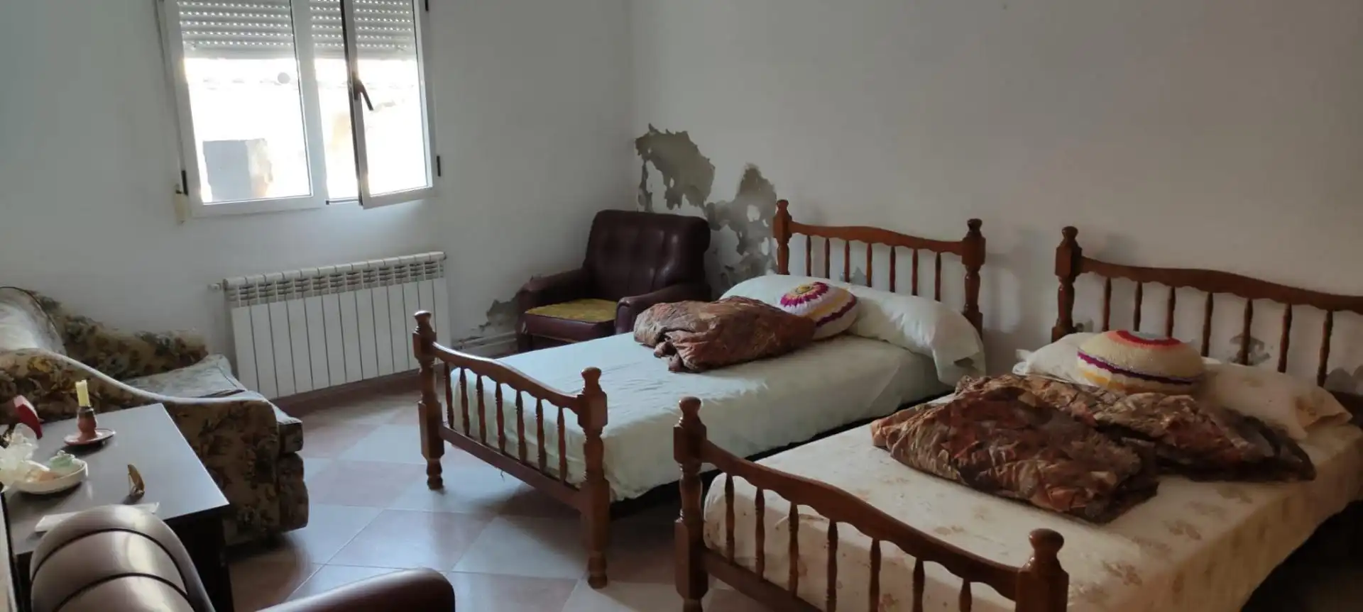 Bedroom of Flat for sale in Cañaveras  with Heating, Terrace and Storage room