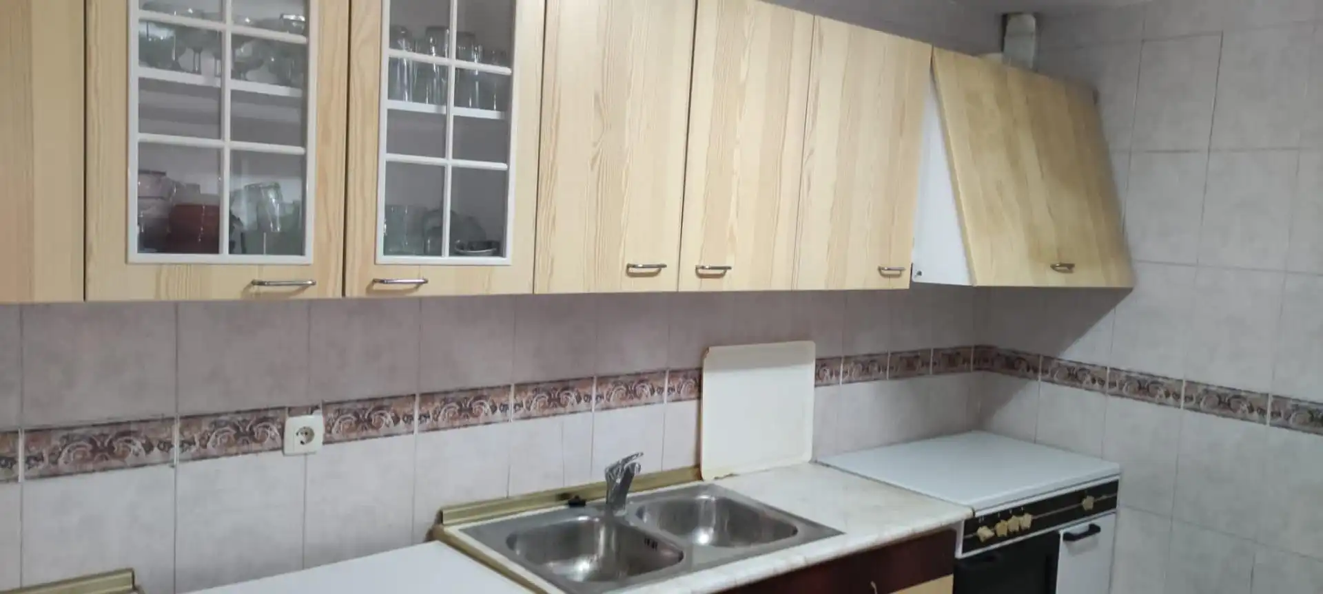 Kitchen of Flat for sale in Cañaveras  with Heating, Terrace and Storage room