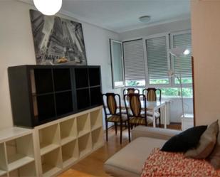 Living room of Flat to rent in Santander  with Heating, Parquet flooring and Furnished