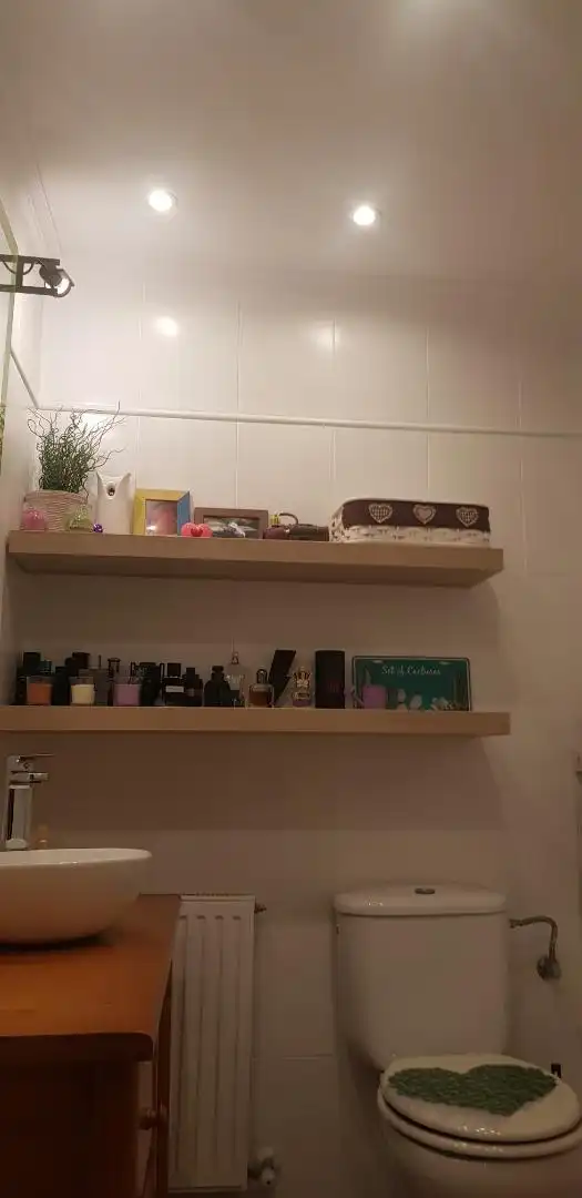 Bedroom of Flat for sale in Torrelavega   with Heating, Parquet flooring and Furnished