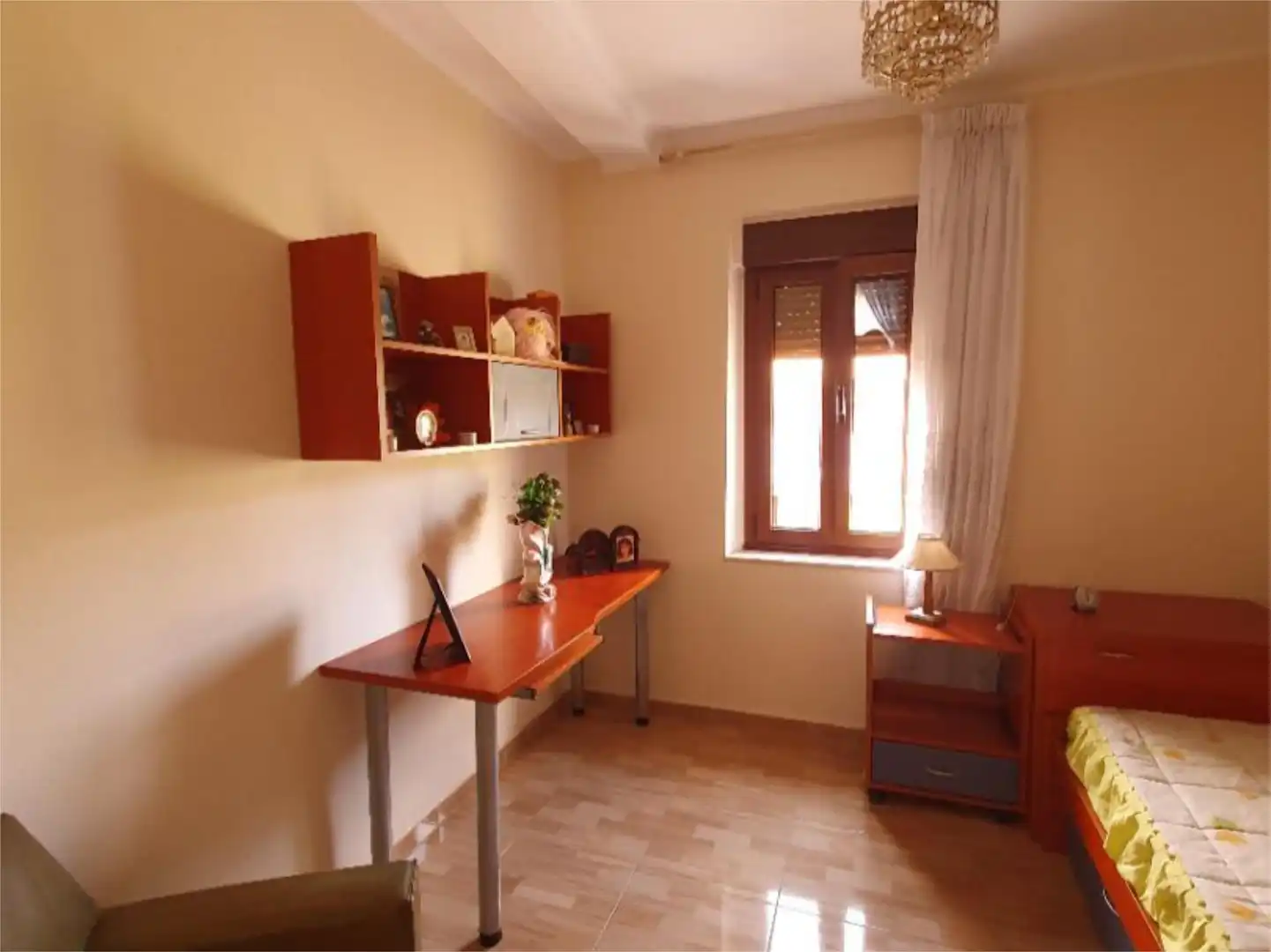 Bedroom of Flat for sale in Langreo  with Storage room, Furnished and Balcony