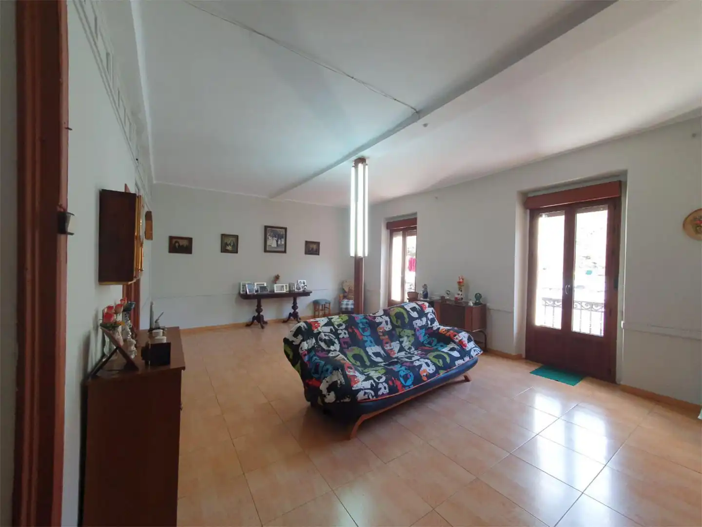 Living room of Flat for sale in Langreo  with Storage room, Furnished and Balcony