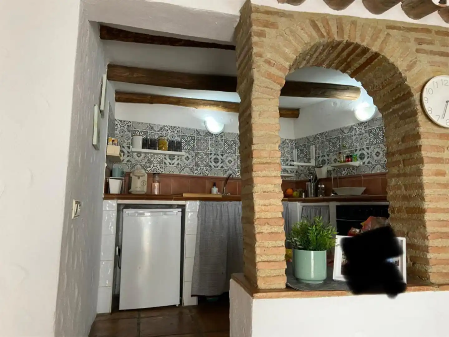 Cocina de Casa adosada en venta en Montejaque con Terraza, Amueblado y Horno