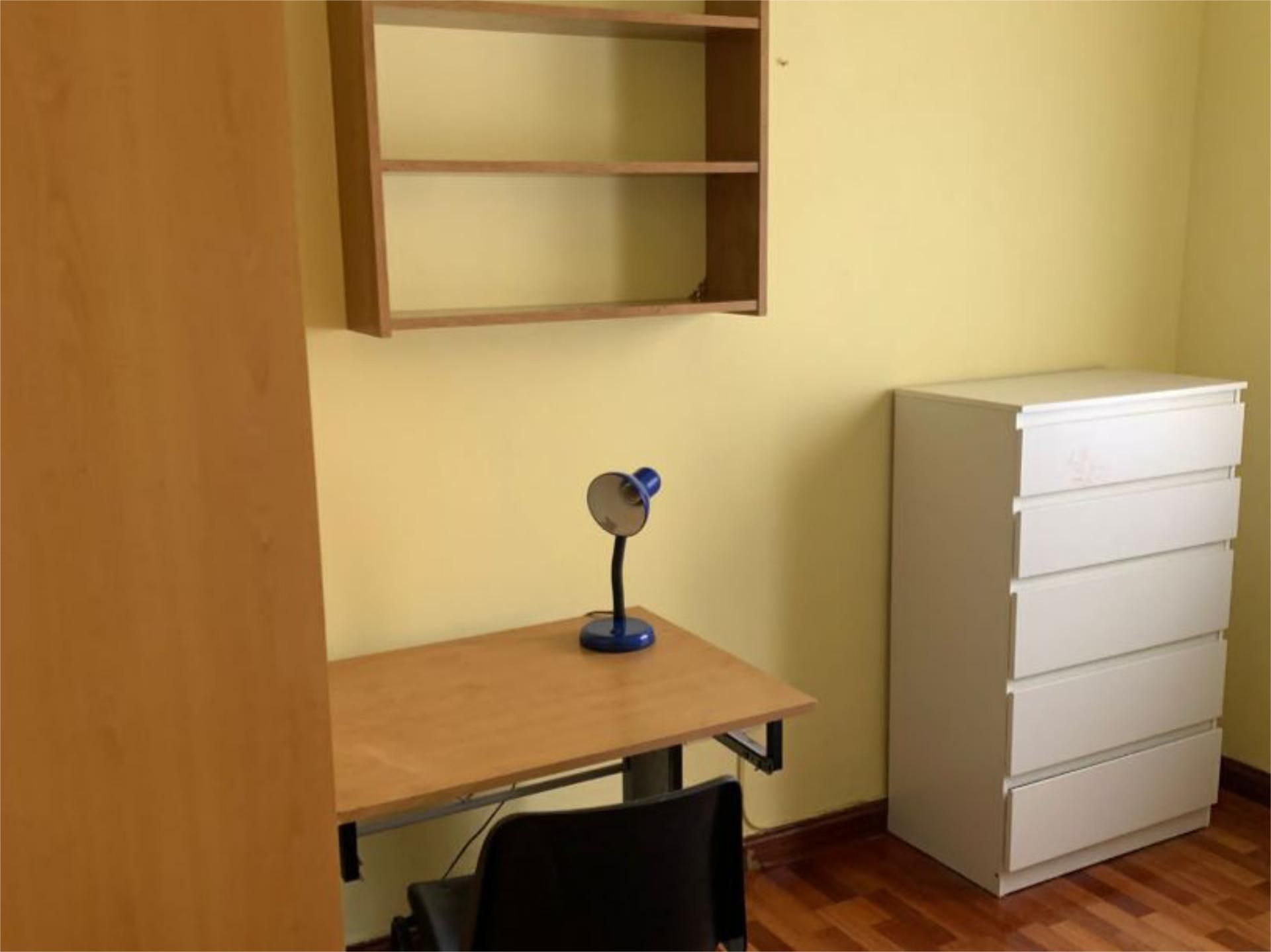 Bedroom of Flat for share in  Madrid Capital  with Heating, Parquet flooring and Furnished