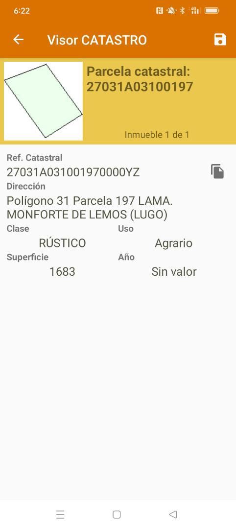 Land for sale in Monforte de Lemos