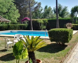 Swimming pool of House or chalet to rent in Alcalá de Guadaira  with Air Conditioner, Heating and Private garden