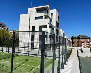 Exterior view of Flat for sale in Santander  with Air Conditioner, Swimming Pool and Balcony