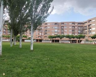 Exterior view of Flat for sale in  Zaragoza Capital  with Air Conditioner and Terrace