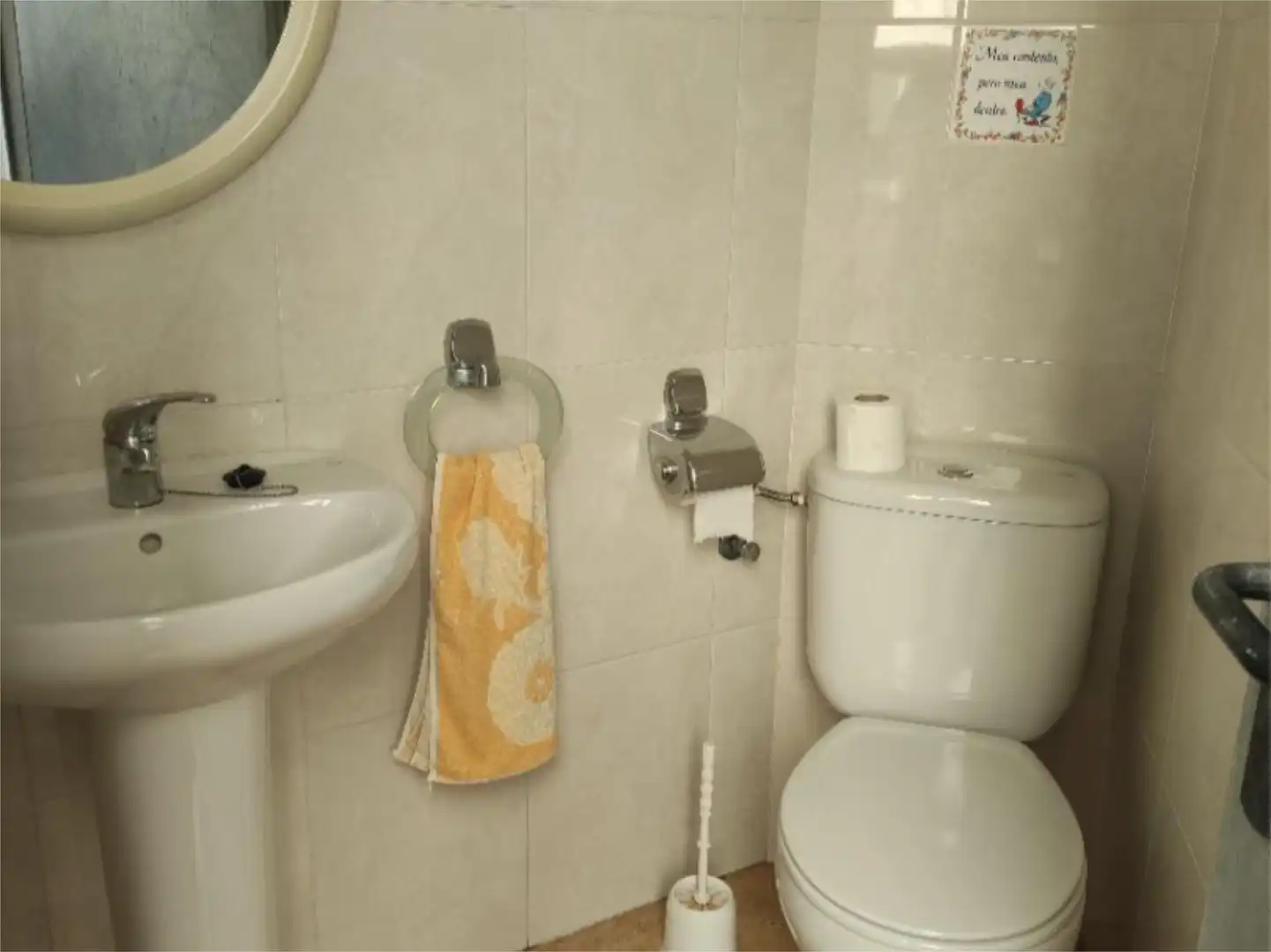 Wohnung zum Verkauf in Calle San Antón, 21, Calahorra Badezimmer von Wohnung zum Verkauf in Calahorra mit Klimaanlage, Heizung und Privatgarten