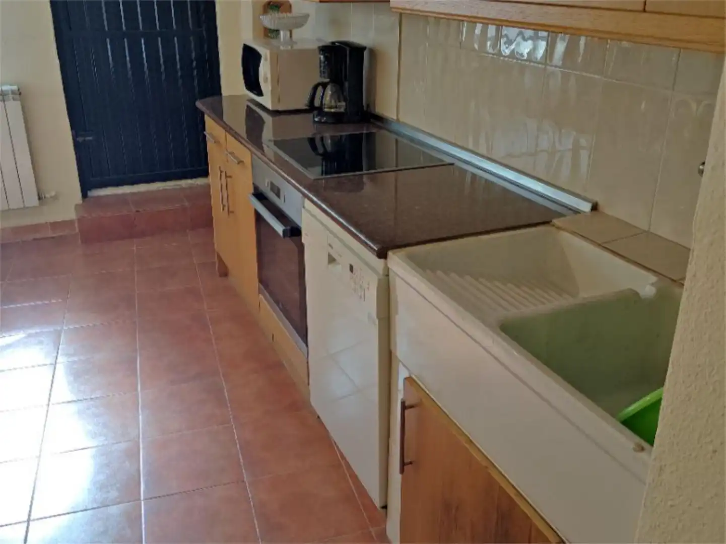 Wohnung zum Verkauf in Calle San Antón, 21, Calahorra Küche von Wohnung zum Verkauf in Calahorra mit Klimaanlage, Heizung und Privatgarten