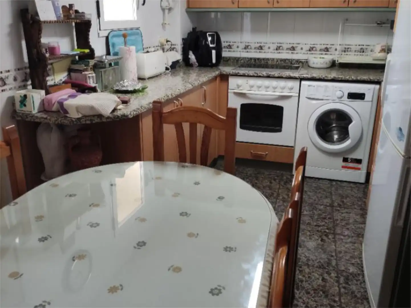 Wohnung zum Verkauf in Calle San Antón, 21, Calahorra Küche von Wohnung zum Verkauf in Calahorra mit Klimaanlage, Heizung und Privatgarten