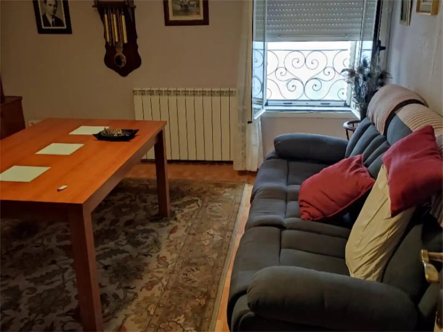 Wohnung zum Verkauf in Calle San Antón, 21, Calahorra Wohnzimmer von Wohnung zum Verkauf in Calahorra mit Klimaanlage, Heizung und Privatgarten