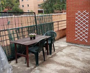 Terrassa de Apartament de lloguer en  Madrid Capital amb Calefacció i Jardí privat