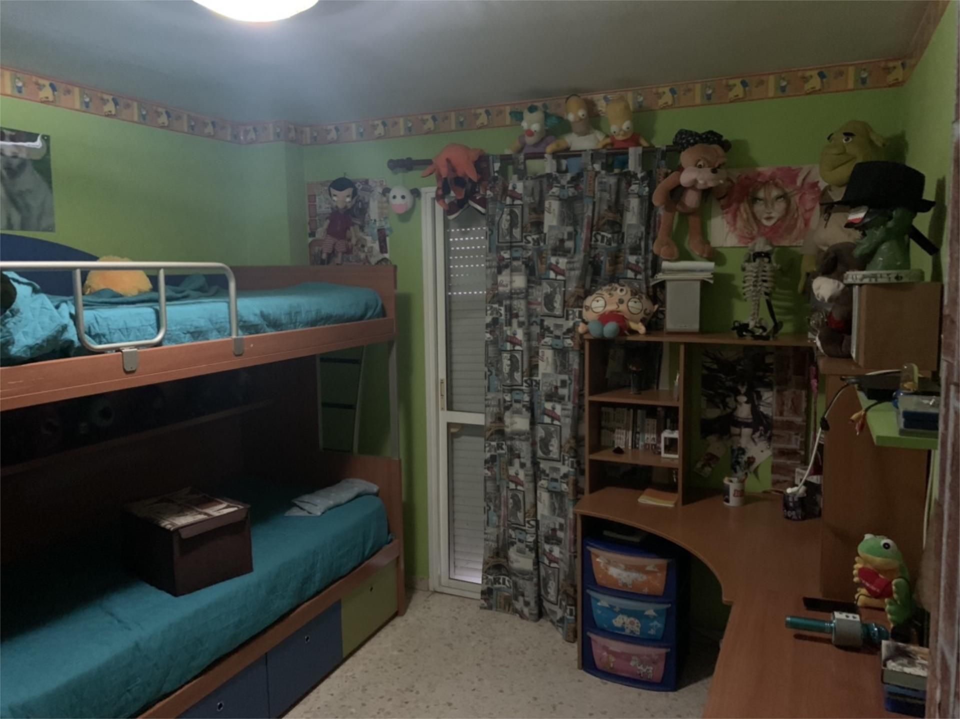 Bedroom of Flat for sale in Hinojos  with Air Conditioner, Furnished and TV