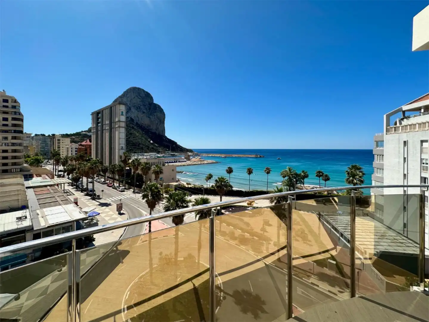Vista exterior de Apartamento en venta en Calpe / Calp con Aire acondicionado, Calefacción y Terraza