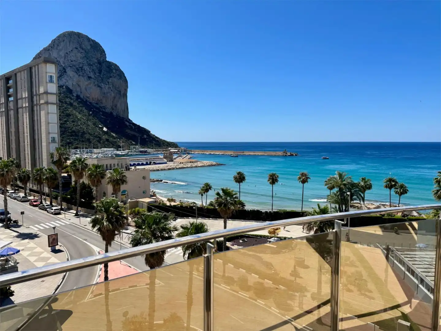 Vista exterior de Apartamento en venta en Calpe / Calp con Aire acondicionado, Calefacción y Terraza