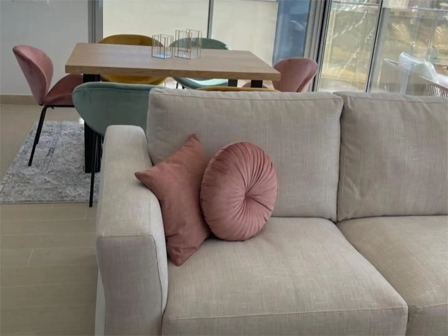 Sala de estar de Apartamento en venta en Calpe / Calp con Aire acondicionado, Calefacción y Terraza